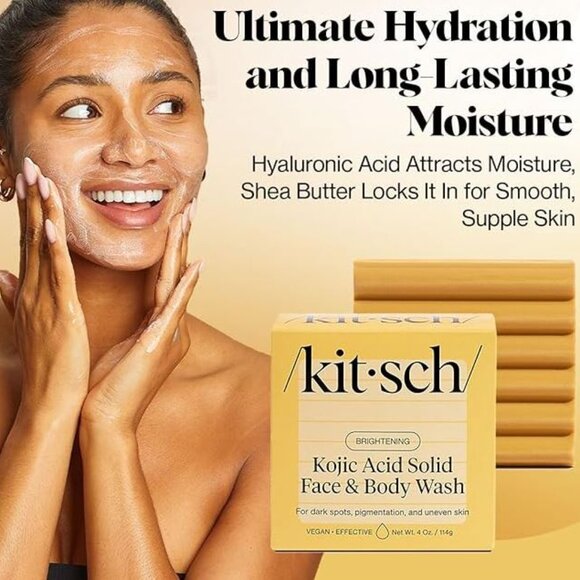 Kitsch Kojic Solid Face & Body Wash - Picture 3 of 5